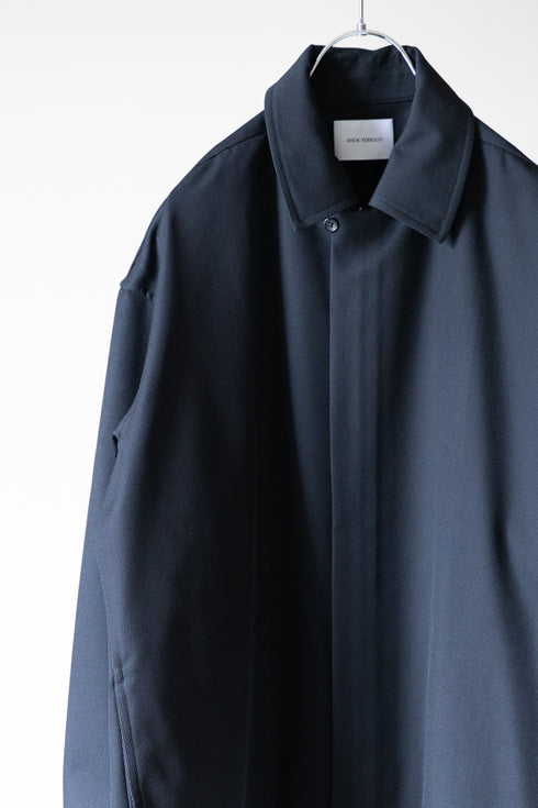 【SHEIK YERBOUTI】"OVER-FIT COTTON DUCK MILITARY SHIRT"